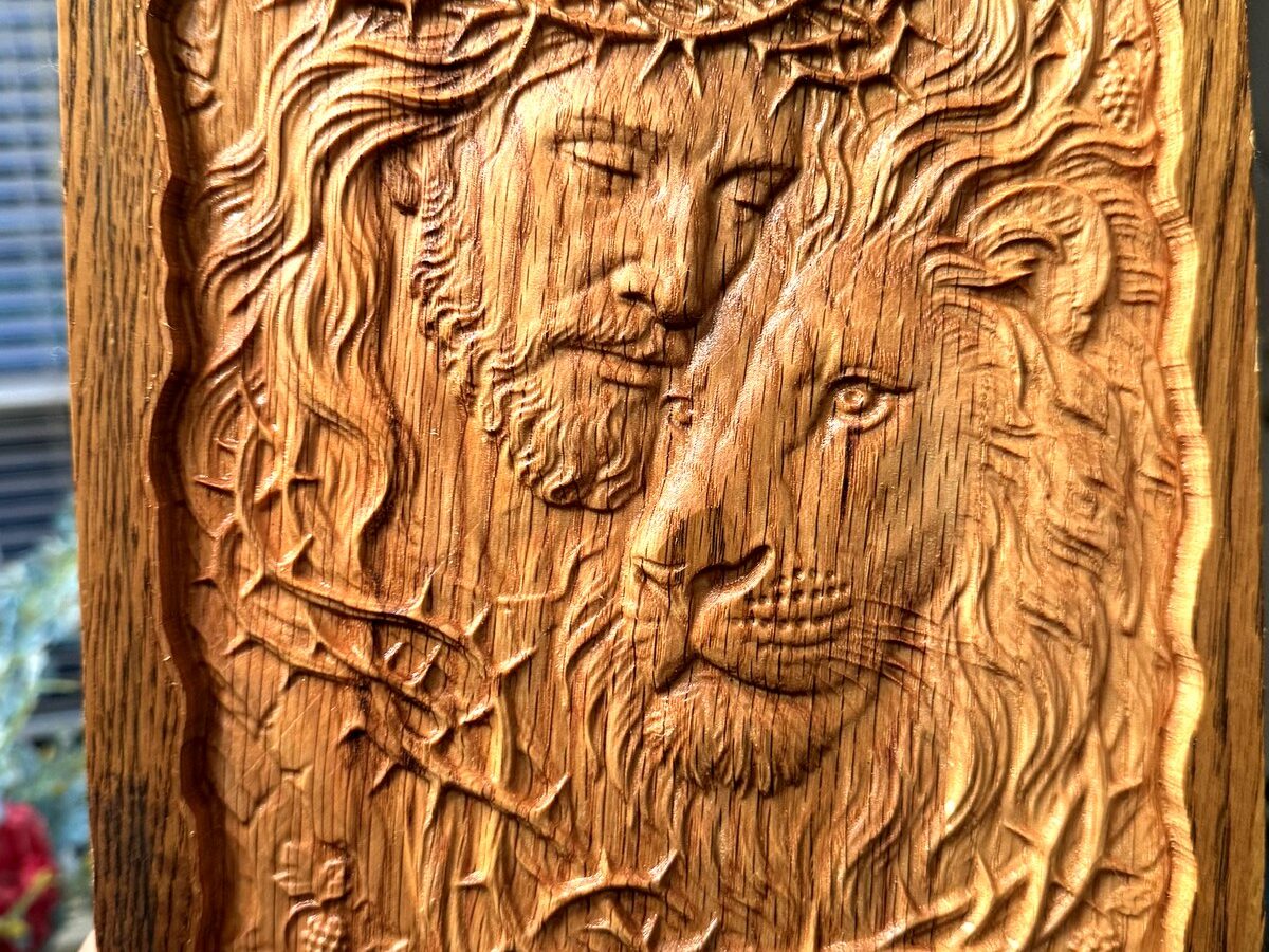 Jesus and the Lion